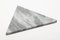 Tagliere triangolare in marmo grigio e vassoio, Immagine 5