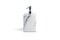 Squared Soap Dispenser in Grey Marble, Image 6
