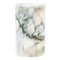 Rounded Toothbrush Holder in Paonazzo Marble 2