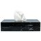Tissue Box Cover in Black Marble, Image 1