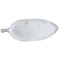 Handcrafted White Carrara Marble Long Leaf Bowl or Centrepiece, Image 1