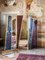 Screen in Black Port Laurent Marble, Cherrywood, Bronze & Mirror Glass 4