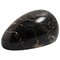 Black Marble Paperweight with Mouse Shape, Image 1