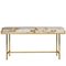 Console or Side Table in Paonazzo Marble, Cherry Wood and Solid Brass 1