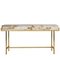 Console or Side Table in Paonazzo Marble, Cherry Wood and Solid Brass, Image 1