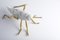 Locusta Migratoria Grasshopper in marmo Arabescato bianco, Made in Italy, Immagine 6