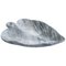 Large Leaf Bowl in Bardiglio Marble, Handmade in Italy 1