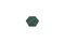 Posavasos hexagonales de mármol verde. Juego de 2, Imagen 5