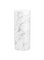 Cylindrical White Carrara Marble Vase 3