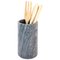 Grey Bardiglio Marble Utensil Holder, Image 1