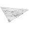 Triangular White Marble Cutting Board and Serving Tray 1