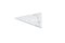 Triangular White Marble Cutting Board and Serving Tray, Image 3