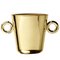Double O Ice Bucket in Polished Brass Finish by Richard Hutten 2