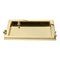 Omini Tray in Polished Brass by Stefano Giovannoni, Image 2