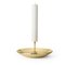 Gold There Candle Holder in Polished Brass by Studio Job 2