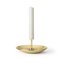 Gold There Candle Holder in Polished Brass by Studio Job 3