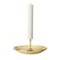 Gold There Candle Holder in Polished Brass by Studio Job 1