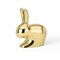 Rabbit Doorstop in Polished Brass by Stefano Giovannoni 2