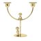 Omini Thinker Walkman Candlestick in Polished Brass by Stefano Giovannoni, Image 1