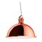 Lampada da soffitto Factory media rosa di Elisa Giovannoni, Immagine 1