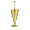 Tumbrella Umbrella Stand in Polished Brass by Richard Hutten 1