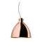 Round Suspension Lamp in Copper by Richard Hutten 1