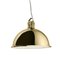 Large Factory Pendant Lamp in Polished Brass by Elisa Giovannoni 1