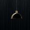 Grande Lampe à Suspension d'Usine en Laiton Poli par Elisa Giovannoni 6