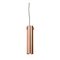 Cylinder Suspension Lamp in Copper by Richard Hutten 1