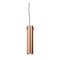 Cylinder Suspension Lamp in Copper by Richard Hutten, Image 1
