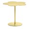 Flowers Satin Brass Medium Side Table by Stefano Giovannoni 1