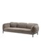 Tarantino Taupe Velvet Sofa by Lorenza Bozzoli, Image 2