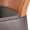 Bucket Brown & Gray Armchair with Low Headrest, Image 5