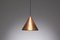 Mid-Century Modern Copper Lamp, 1960s 2