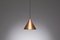 Mid-Century Modern Copper Lamp, 1960s, Image 1