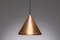 Mid-Century Modern Copper Lamp, 1960s 3