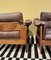 Leather Club Armchairs by Niels Eilersen, Denmark, 1960s, Set of 2 11