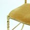 Mid-Century Italian Brass Chair by Giuseppe Gaetano Descalzi for Chiavari, 1950s, Image 5