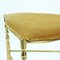 Mid-Century Italian Brass Chair by Giuseppe Gaetano Descalzi for Chiavari, 1950s, Image 8