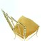 Italienischer Mid-Century Messing Stuhl von Giuseppe Gaetano Descalzi für Chiavari, 1950er 2