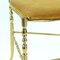 Mid-Century Italian Brass Chair by Giuseppe Gaetano Descalzi for Chiavari, 1950s 10