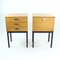 Mid-Century Bedside Tables or Sideboards, Czechoslovakia, 1960s, Set of 2, Image 12