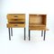 Mid-Century Bedside Tables or Sideboards, Czechoslovakia, 1960s, Set of 2 11