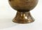 Goldene Midcentury Metallic Vase von Prinknash Abbey 3