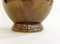 Goldene Midcentury Metallic Vase von Prinknash Abbey 6