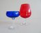 Empoli Glasschalen in Rot und Blau, 2er Set 7