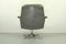 Grey Leather Sedia Swivel Chair by Horst Brüning for Cor, 1960s 2