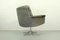 Grey Leather Sedia Swivel Chair by Horst Brüning for Cor, 1960s 3