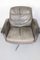 Grey Leather Sedia Swivel Chair by Horst Brüning for Cor, 1960s, Set of 2 5