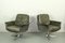 Grey Leather Sedia Swivel Chair by Horst Brüning for Cor, 1960s, Set of 2 2